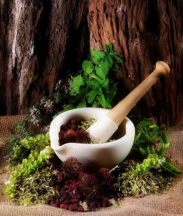 herbal mortar to increase male potency