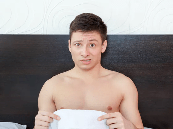 During a morning erection, a man may experience a mucous discharge from the urethra