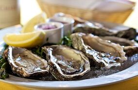 oysters to increase power